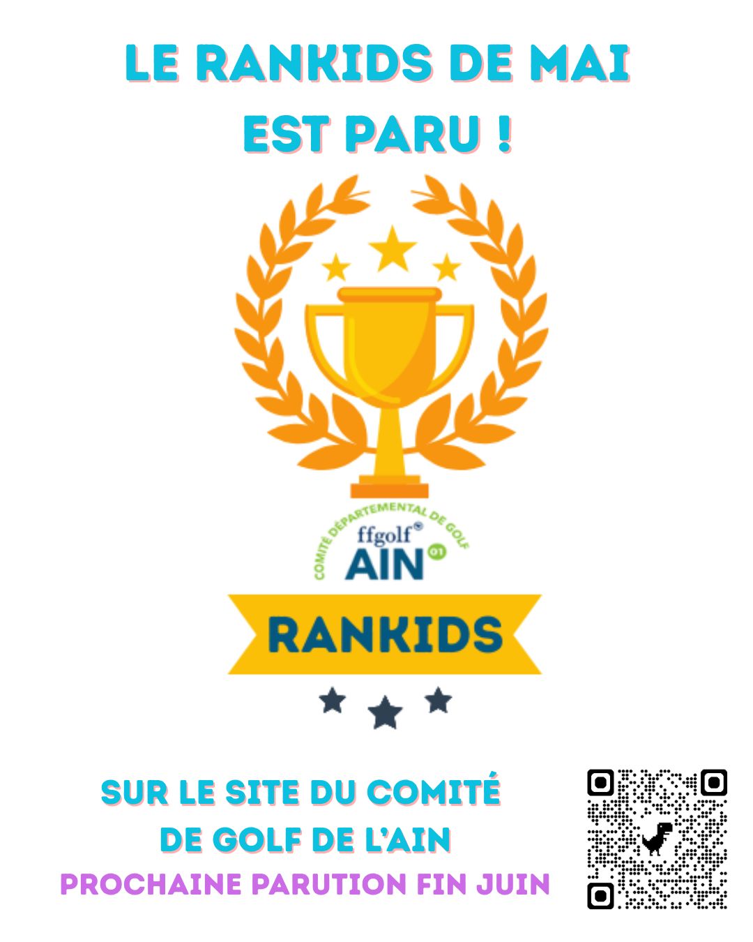 Le rankids de mai est paru